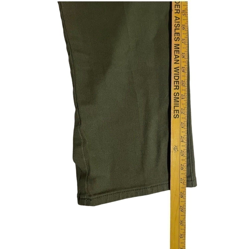 Workshop by Andrea Jovine Women's Pants Sz 16W Twill Hilltop Green New with Tag - Picture 10 of 12